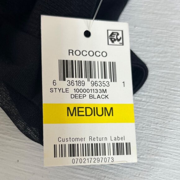 INC International Concepts Sleeveless Top Sheer Mesh Womens Medium Black New - Picture 8 of 9